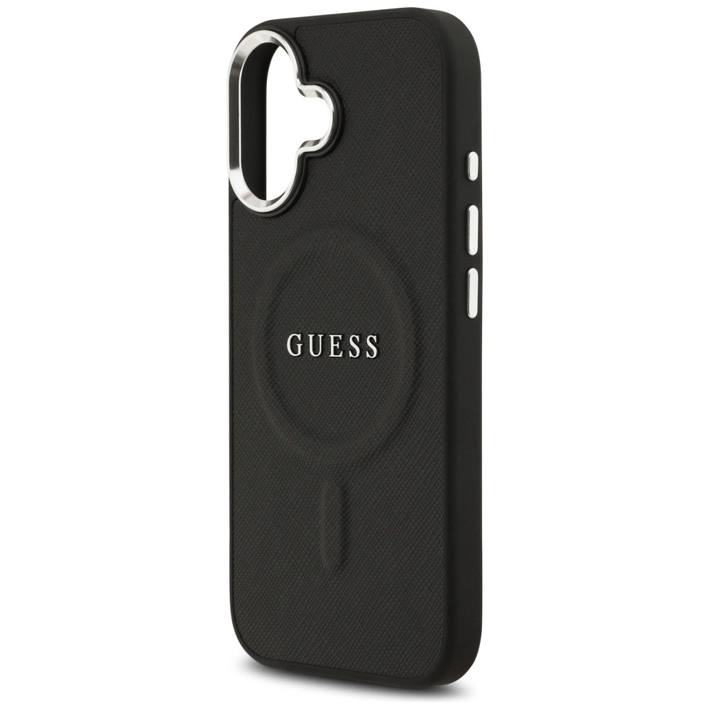 MagSafe futrola za Apple iPhone 17, Guess, Classic Logo, Crna