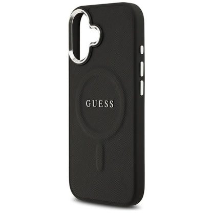MagSafe futrola za Apple iPhone 17, Guess, Classic Logo, Crna