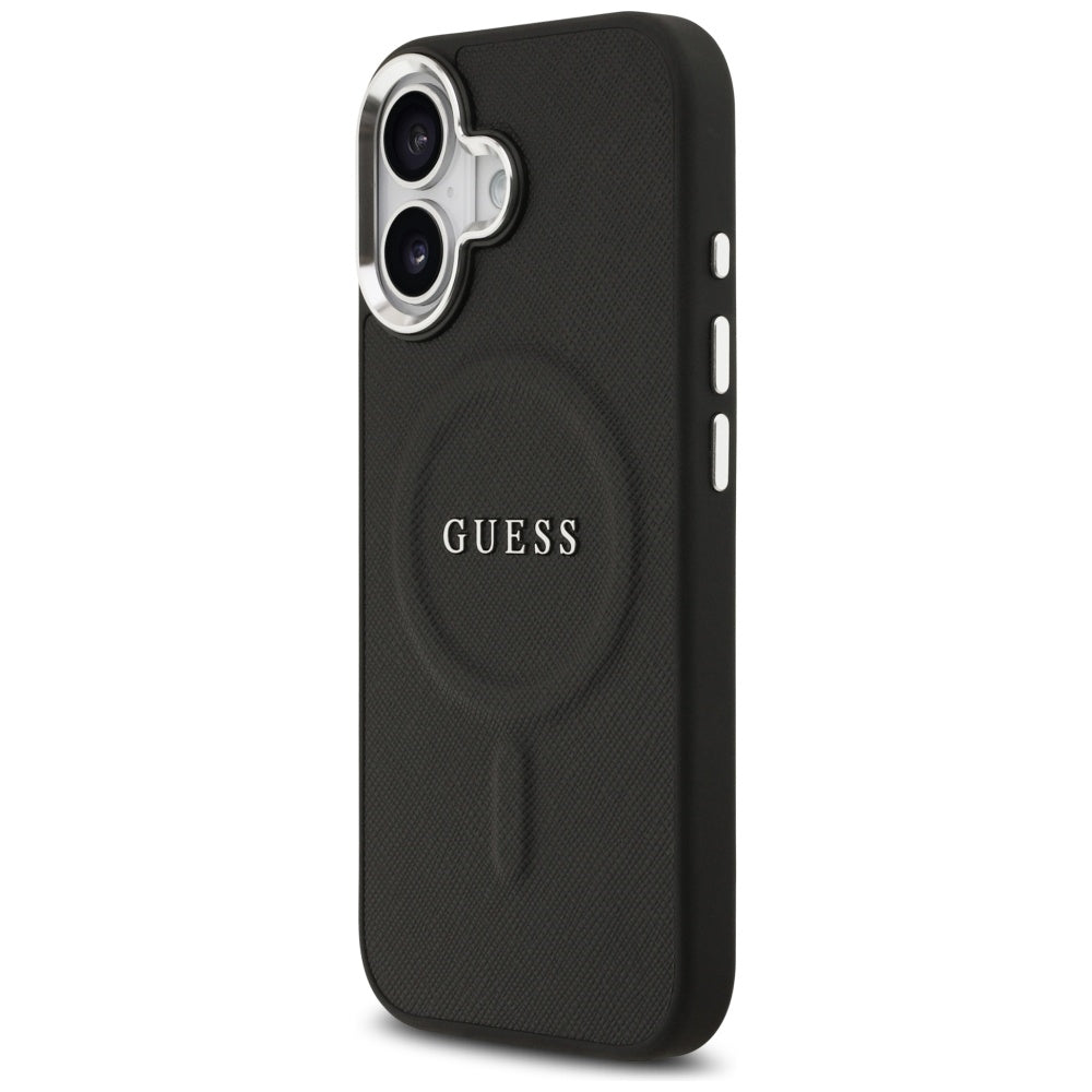MagSafe futrola za Apple iPhone 17, Guess, Classic Logo, Crna