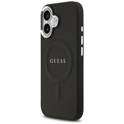 MagSafe futrola za Apple iPhone 17, Guess, Classic Logo, Crna