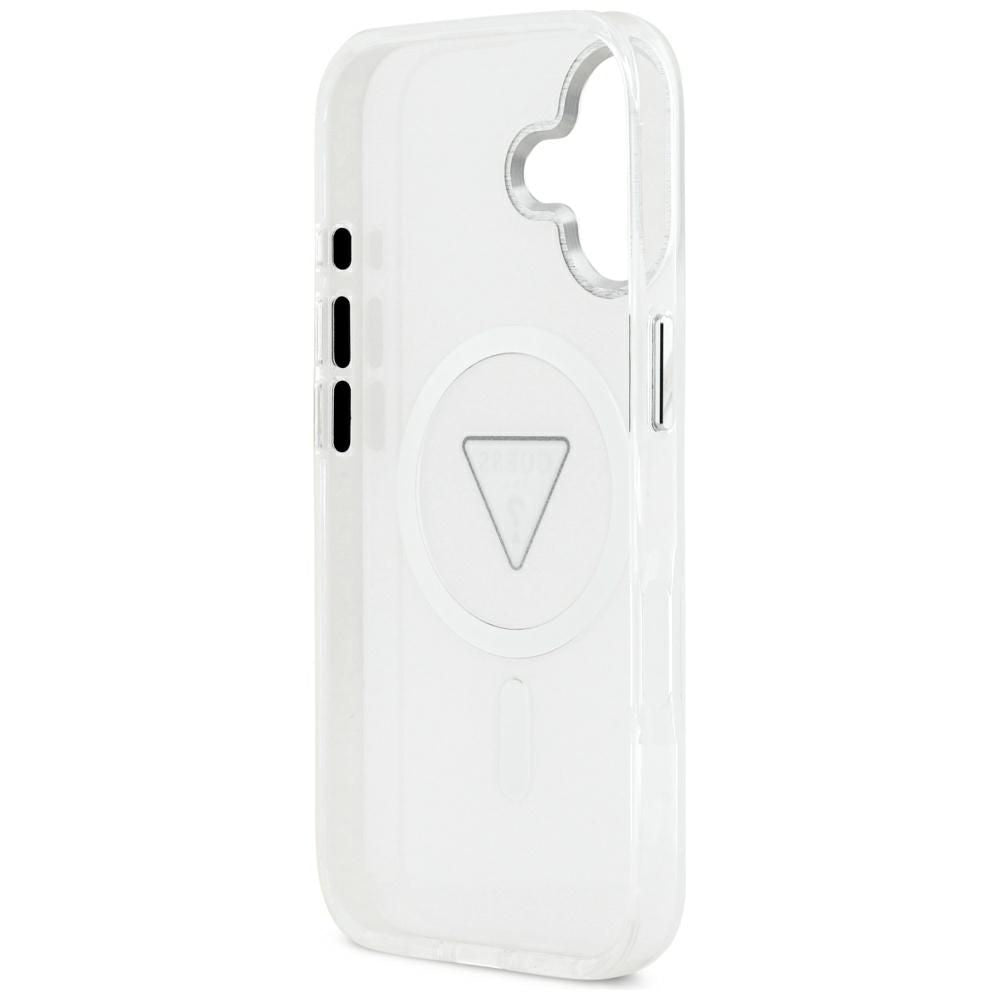 MagSafe futrola za Apple iPhone 17, Guess, IML Gradient Triangle Logo, Prozirna