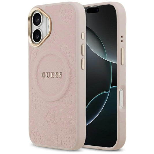 MagSafe futrola za Apple iPhone 17, Guess, Peony Hot Stamp, Roza