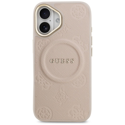 MagSafe futrola za Apple iPhone 17, Guess, Peony Hot Stamp, Roza