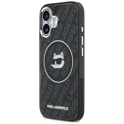 MagSafe futrola za Apple iPhone 17, Karl Lagerfeld, IML Choupette`s Head, Crna