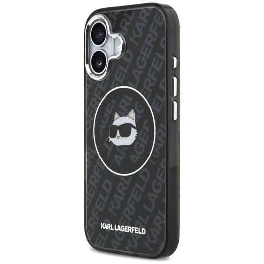 MagSafe futrola za Apple iPhone 17, Karl Lagerfeld, IML Choupette`s Head, Crna