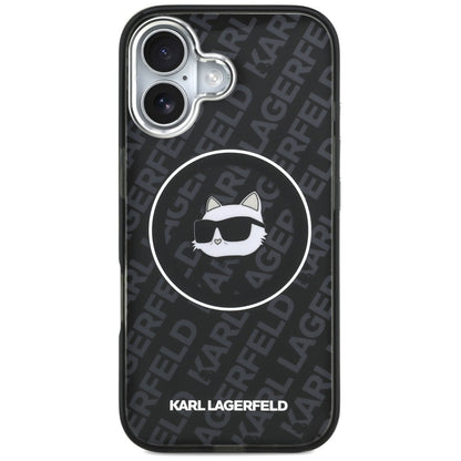 MagSafe futrola za Apple iPhone 17, Karl Lagerfeld, IML Choupette`s Head, Crna