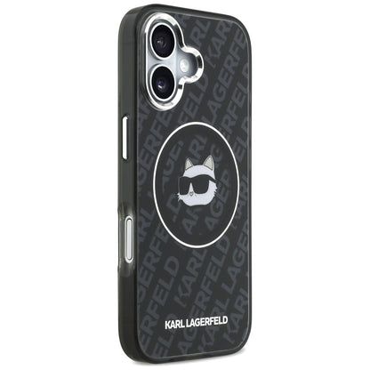 MagSafe futrola za Apple iPhone 17, Karl Lagerfeld, IML Choupette`s Head, Crna