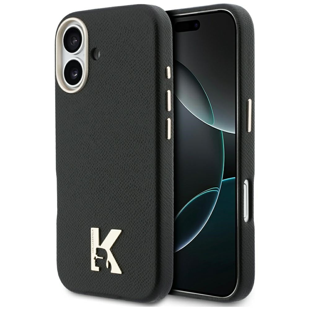 Futrola MagSafe za Apple iPhone 17, Karl Lagerfeld, Karl Head Logo, Crna