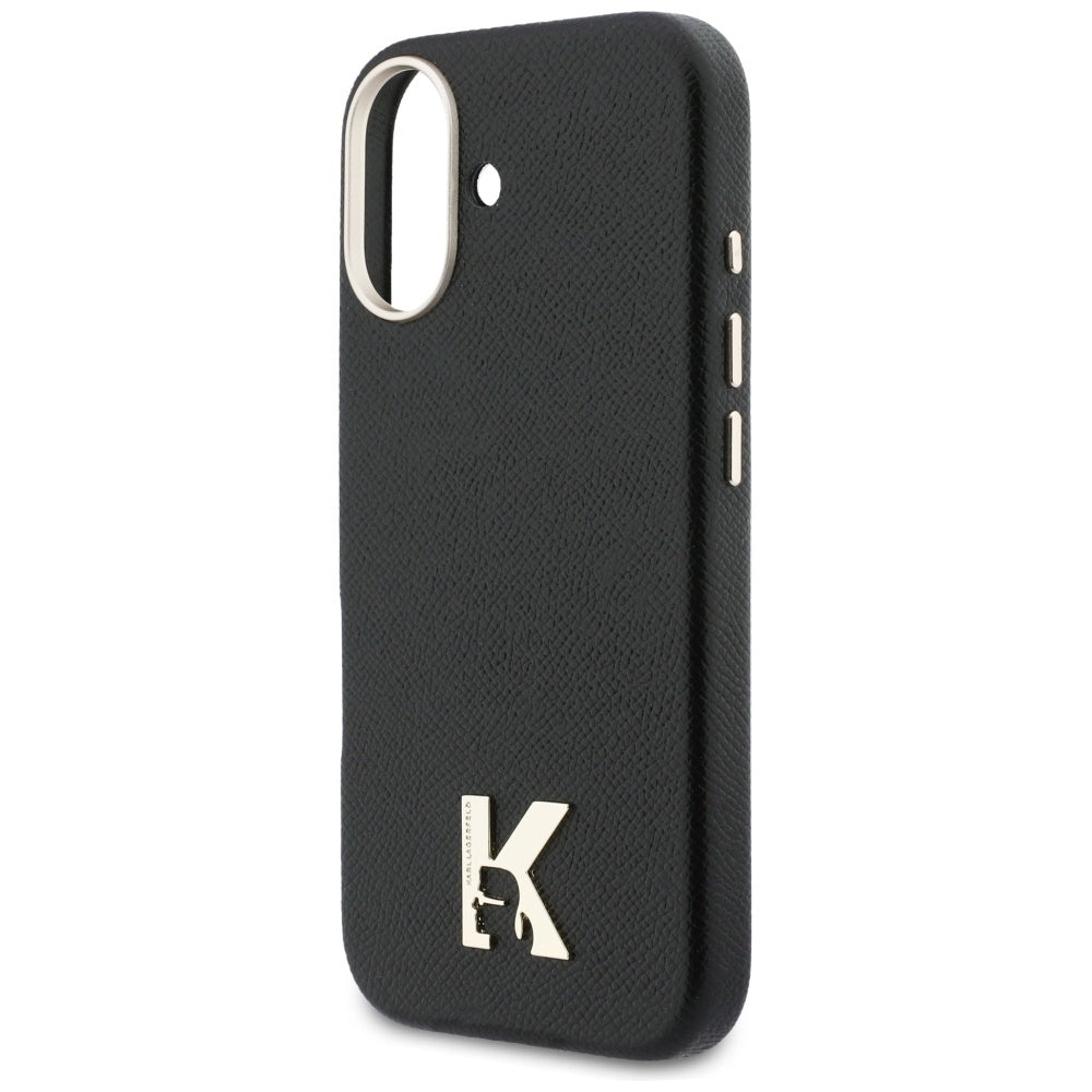 Futrola MagSafe za Apple iPhone 17, Karl Lagerfeld, Karl Head Logo, Crna