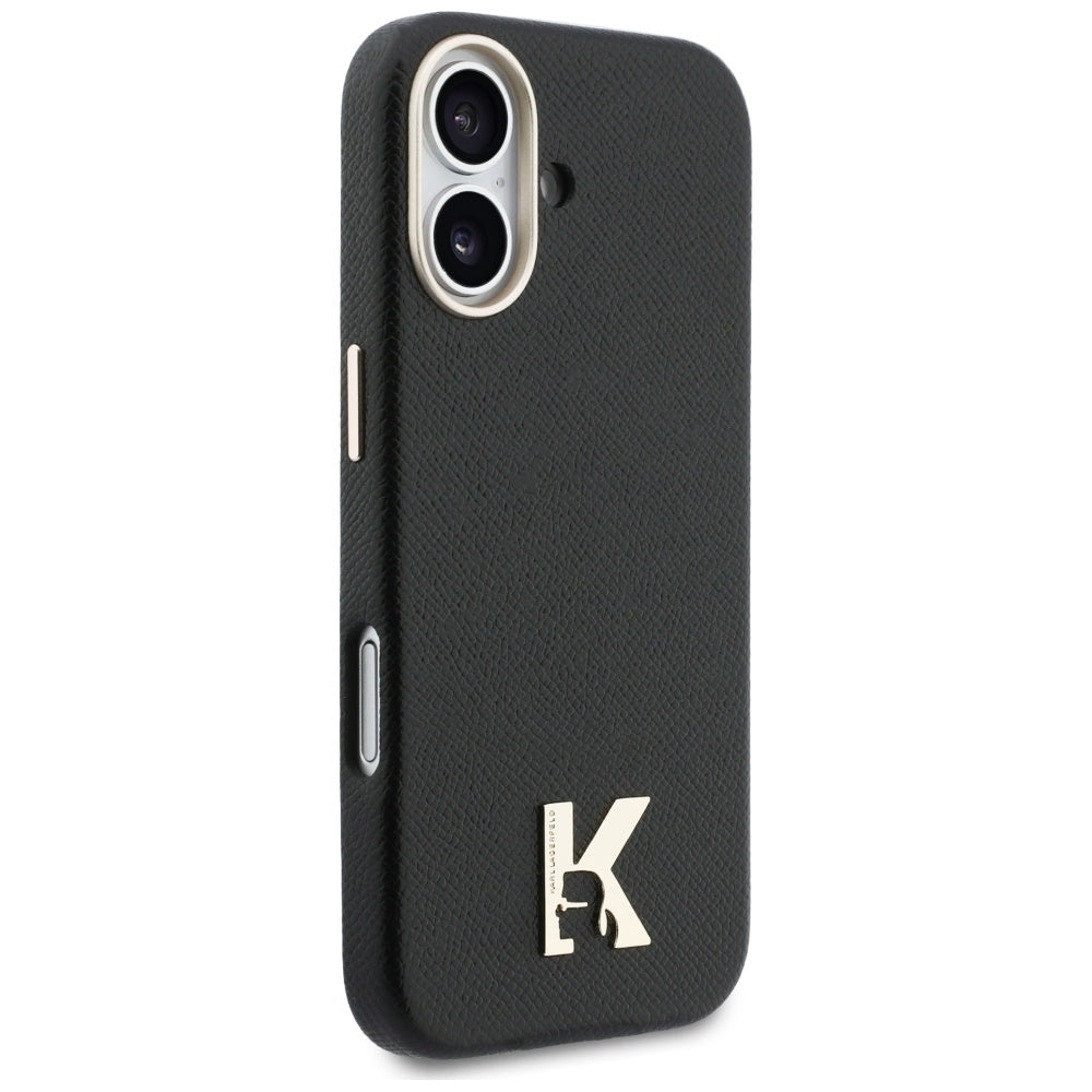 Futrola MagSafe za Apple iPhone 17, Karl Lagerfeld, Karl Head Logo, Crna