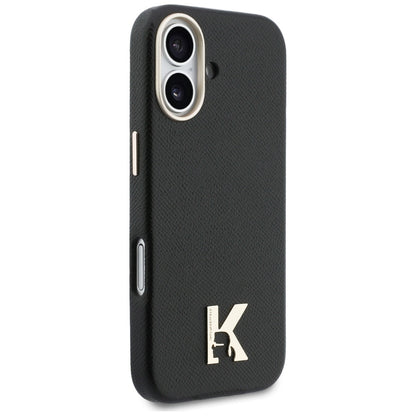 Futrola MagSafe za Apple iPhone 17, Karl Lagerfeld, Karl Head Logo, Crna