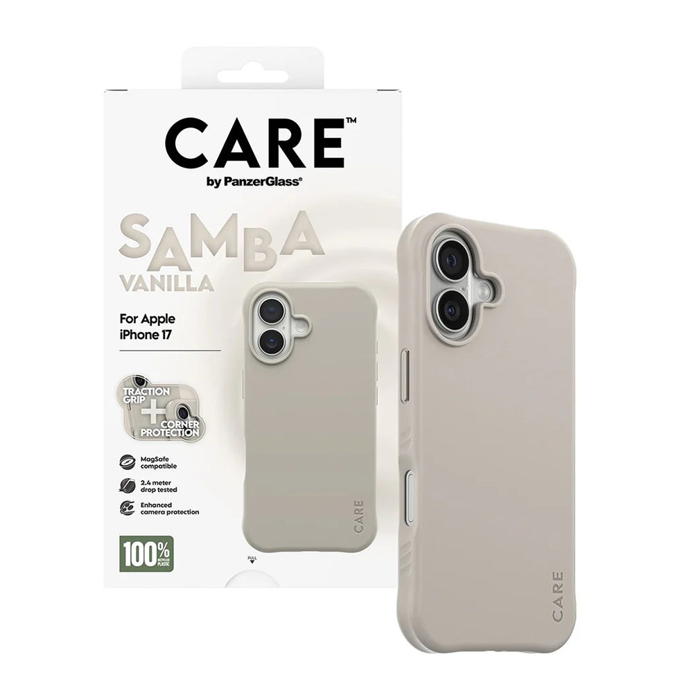 Futrola MagSafe za Apple iPhone 17, PanzerGlass, Care Fashionable, Bež