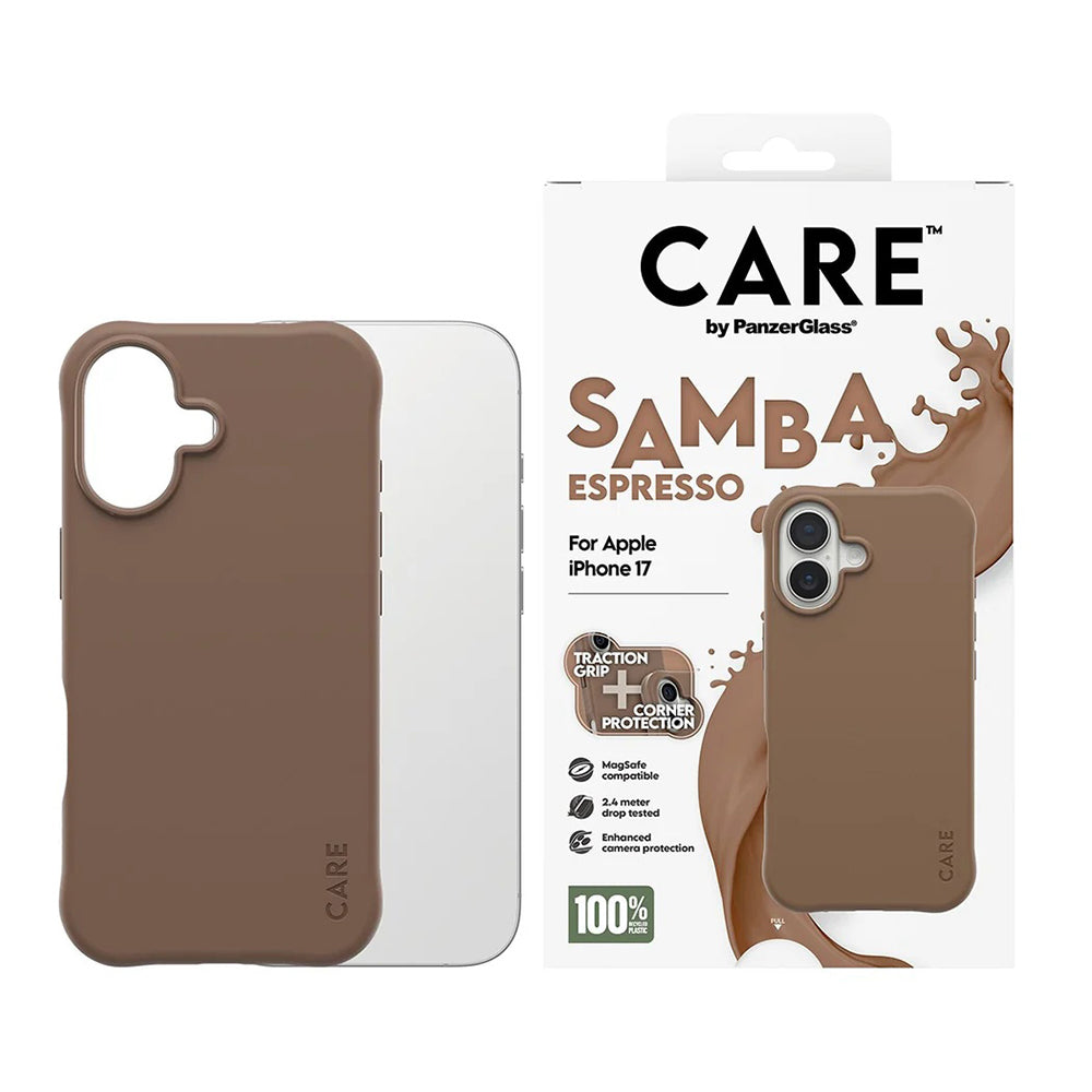 Futrola MagSafe za Apple iPhone 17, PanzerGlass, Care Fashionable, Smeđa