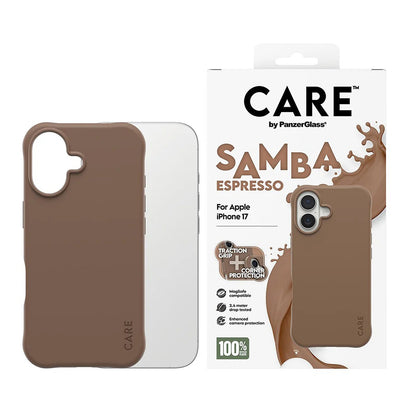 Futrola MagSafe za Apple iPhone 17, PanzerGlass, Care Fashionable, Smeđa