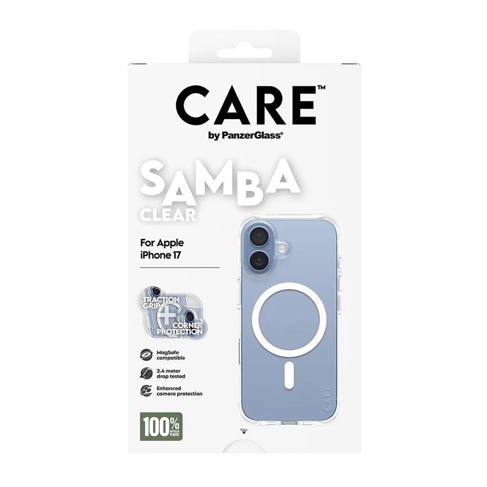 Futrola MagSafe za Apple iPhone 17, PanzerGlass, Modno Osjetljiva, Bijela Prozirna