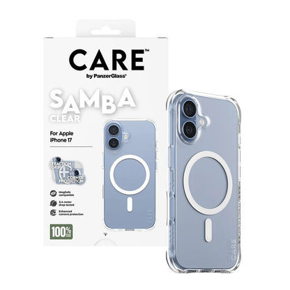 Futrola MagSafe za Apple iPhone 17, PanzerGlass, Modno Osjetljiva, Bijela Prozirna