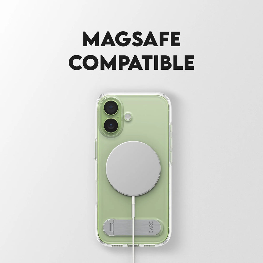 Futrola MagSafe za Apple iPhone 17, PanzerGlass, Care Feature Kickstand, Prozirna