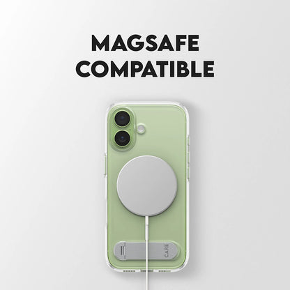 Futrola MagSafe za Apple iPhone 17, PanzerGlass, Care Feature Kickstand, Prozirna
