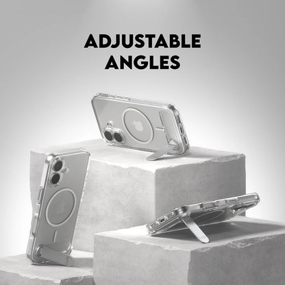 Futrola MagSafe za Apple iPhone 17, PanzerGlass, Care Feature Kickstand, Prozirna