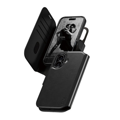 Futrola MagSafe za Apple iPhone 17, PanzerGlass, Care Feature Tango Two-in-One, Crna