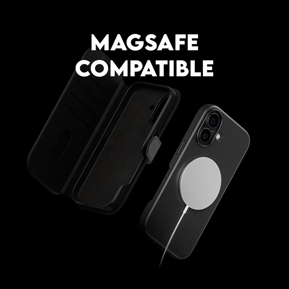 Futrola MagSafe za Apple iPhone 17, PanzerGlass, Care Feature Tango Two-in-One, Crna