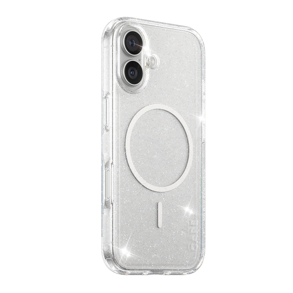 Futrola MagSafe za Apple iPhone 17, PanzerGlass, Care Urban Explorer Star Lit, Bijela Prozirna