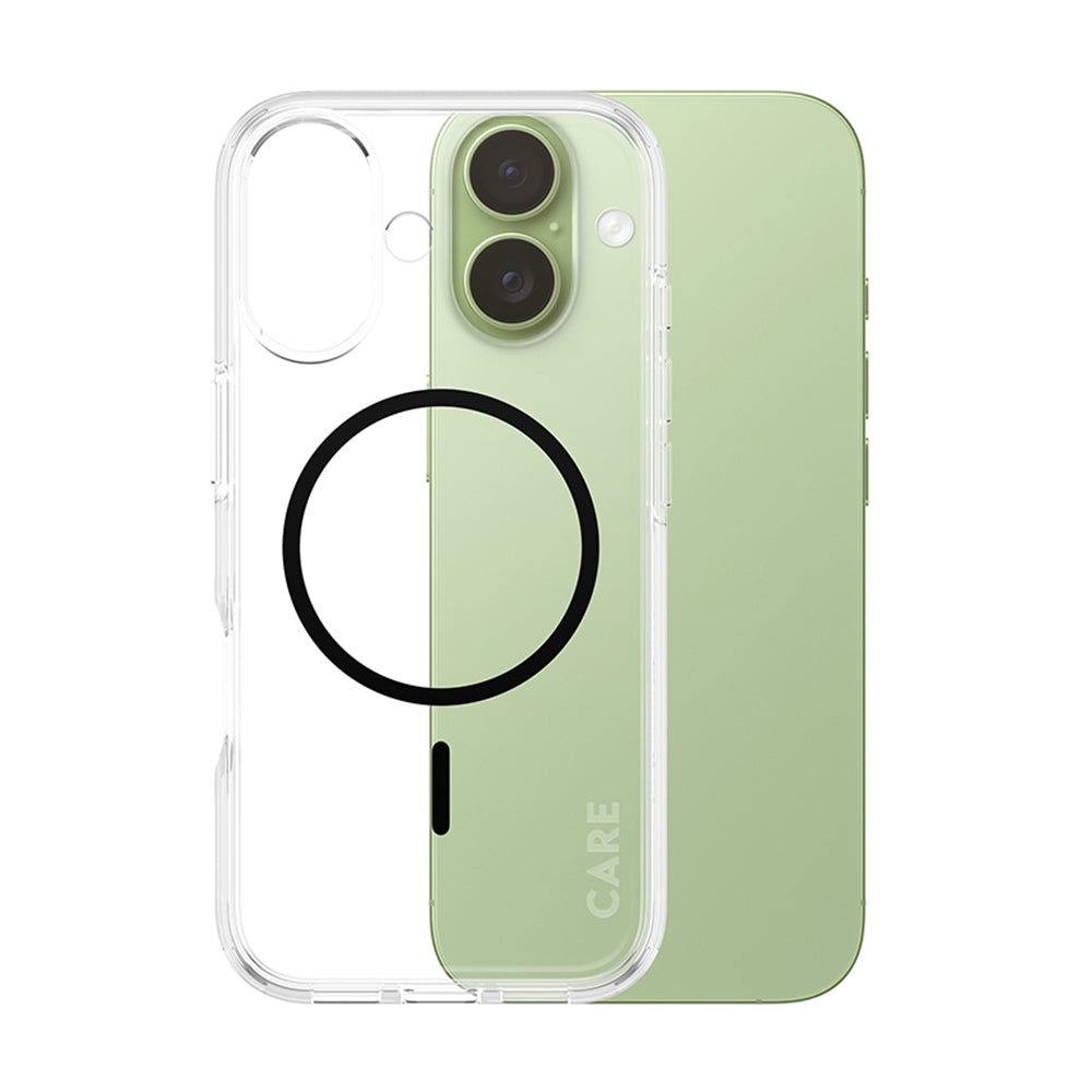 MagSafe futrola za Apple iPhone 17, PanzerGlass, Care Urban Explorer, Crna Prozirnost