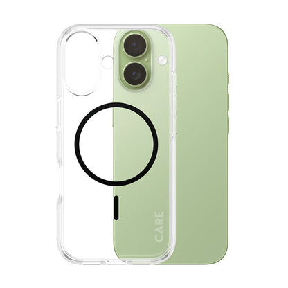 MagSafe futrola za Apple iPhone 17, PanzerGlass, Care Urban Explorer, Crna Prozirnost