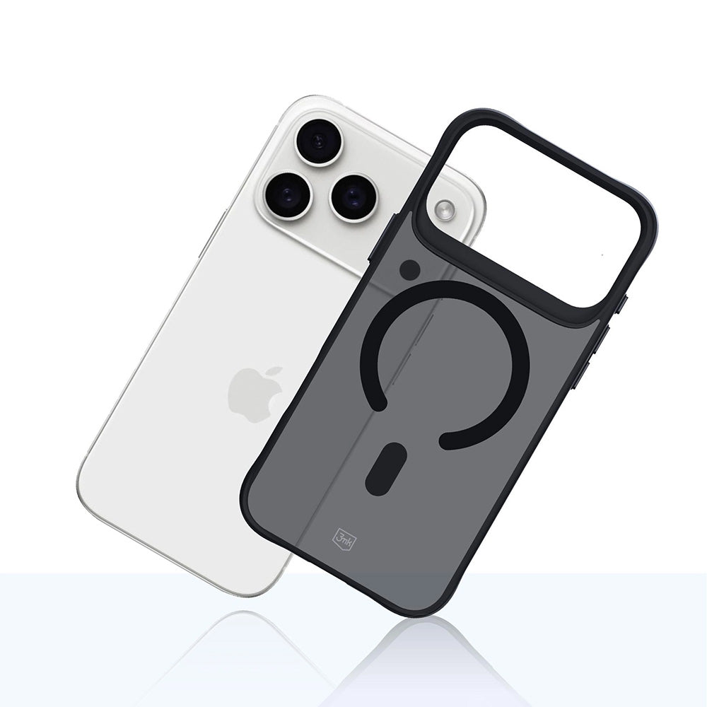MagSafe futrola za Apple iPhone 17 Pro, 3MK, Smoke MagCase, Crna