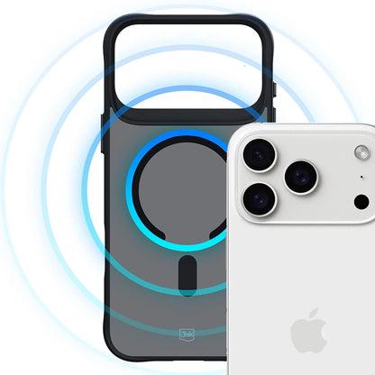 MagSafe futrola za Apple iPhone 17 Pro, 3MK, Smoke MagCase, Crna