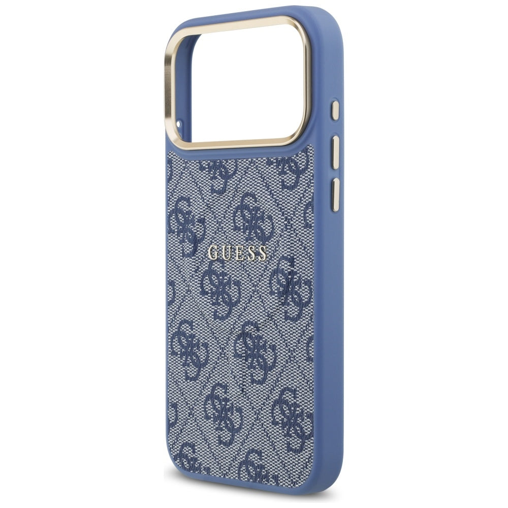 MagSafe futrola za Apple iPhone 17 Pro, Guess, 4G Classic, Plava
