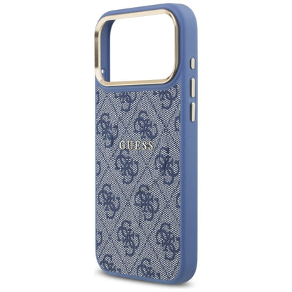 MagSafe futrola za Apple iPhone 17 Pro, Guess, 4G Classic, Plava