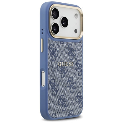 MagSafe futrola za Apple iPhone 17 Pro, Guess, 4G Classic, Plava