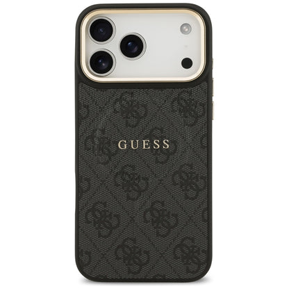 MagSafe futrola za Apple iPhone 17 Pro, Guess, 4G Classic, Crna