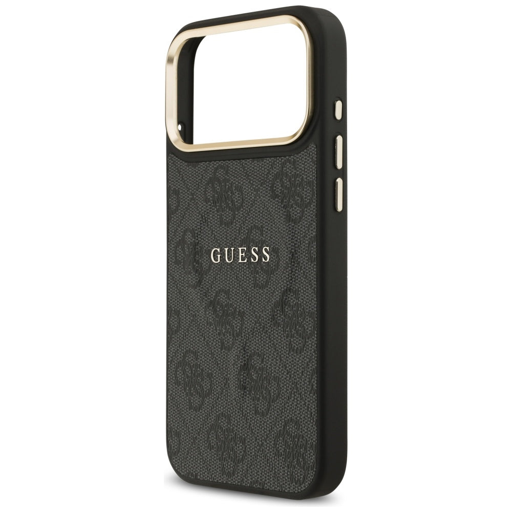 MagSafe futrola za Apple iPhone 17 Pro, Guess, 4G Classic, Crna