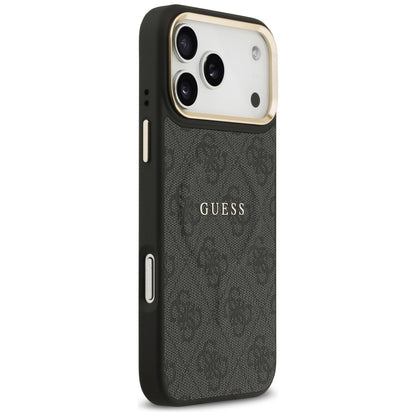 MagSafe futrola za Apple iPhone 17 Pro, Guess, 4G Classic, Crna