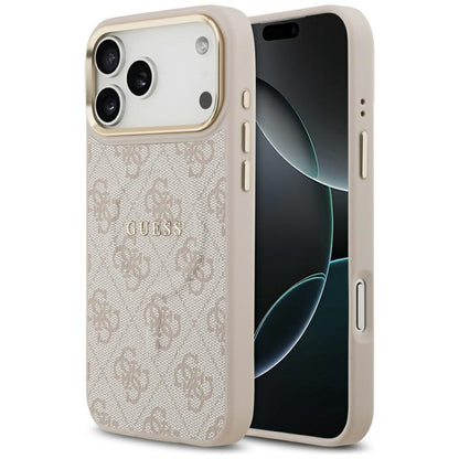MagSafe futrola za Apple iPhone 17 Pro, Guess, 4G Classic, Roza