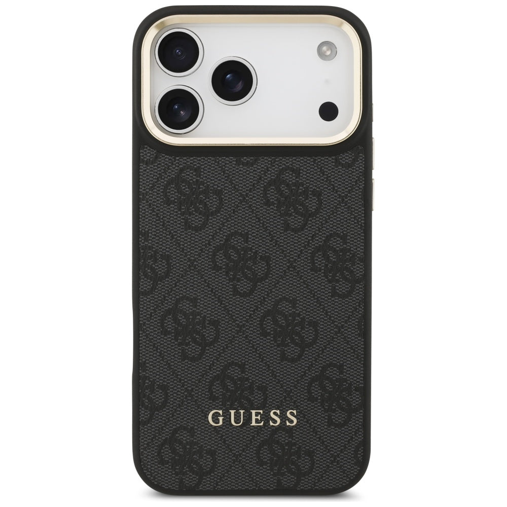 Futrola MagSafe za Apple iPhone 17 Pro, Guess, Cardslot 4G, Crna