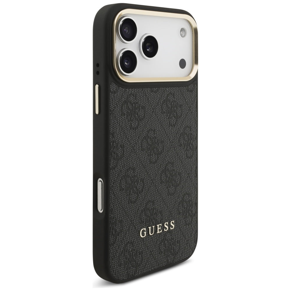 Futrola MagSafe za Apple iPhone 17 Pro, Guess, Cardslot 4G, Crna