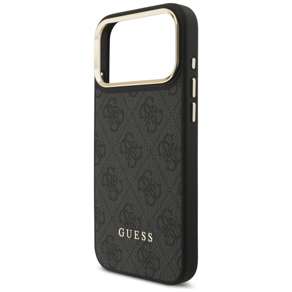 Futrola MagSafe za Apple iPhone 17 Pro, Guess, Cardslot 4G, Crna