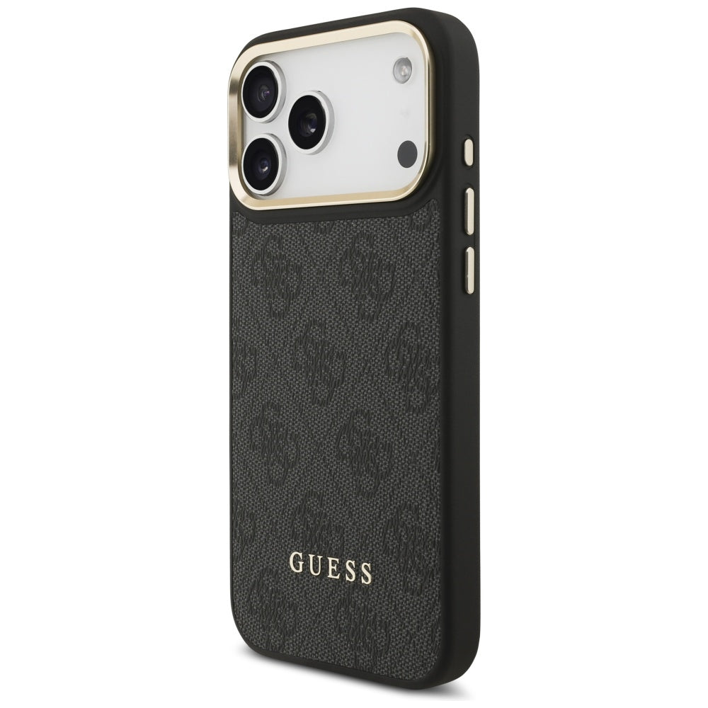 Futrola MagSafe za Apple iPhone 17 Pro, Guess, Cardslot 4G, Crna