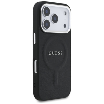 MagSafe futrola za Apple iPhone 17 Pro, Guess, Classic Logo, Crna