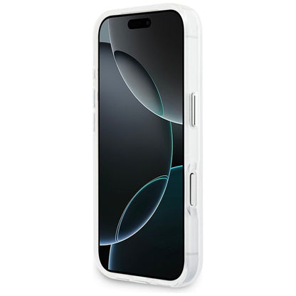 MagSafe futrola za Apple iPhone 17 Pro, Guess, IML Gradient Triangle Logo, Prozirna