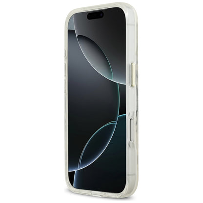 Futrola MagSafe za Apple iPhone 17 Pro, Guess, Metal Outline, Zlatna