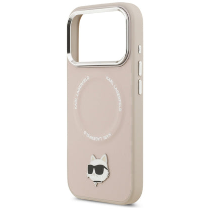 Futrola MagSafe za Apple iPhone 17 Pro, Karl Lagerfeld, Choupette Pin, Roza