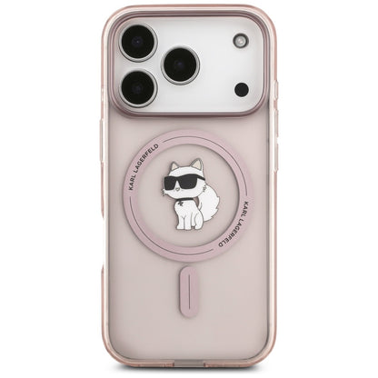 Futrola MagSafe za Apple iPhone 17 Pro, Karl Lagerfeld, IML Choupette, Roza