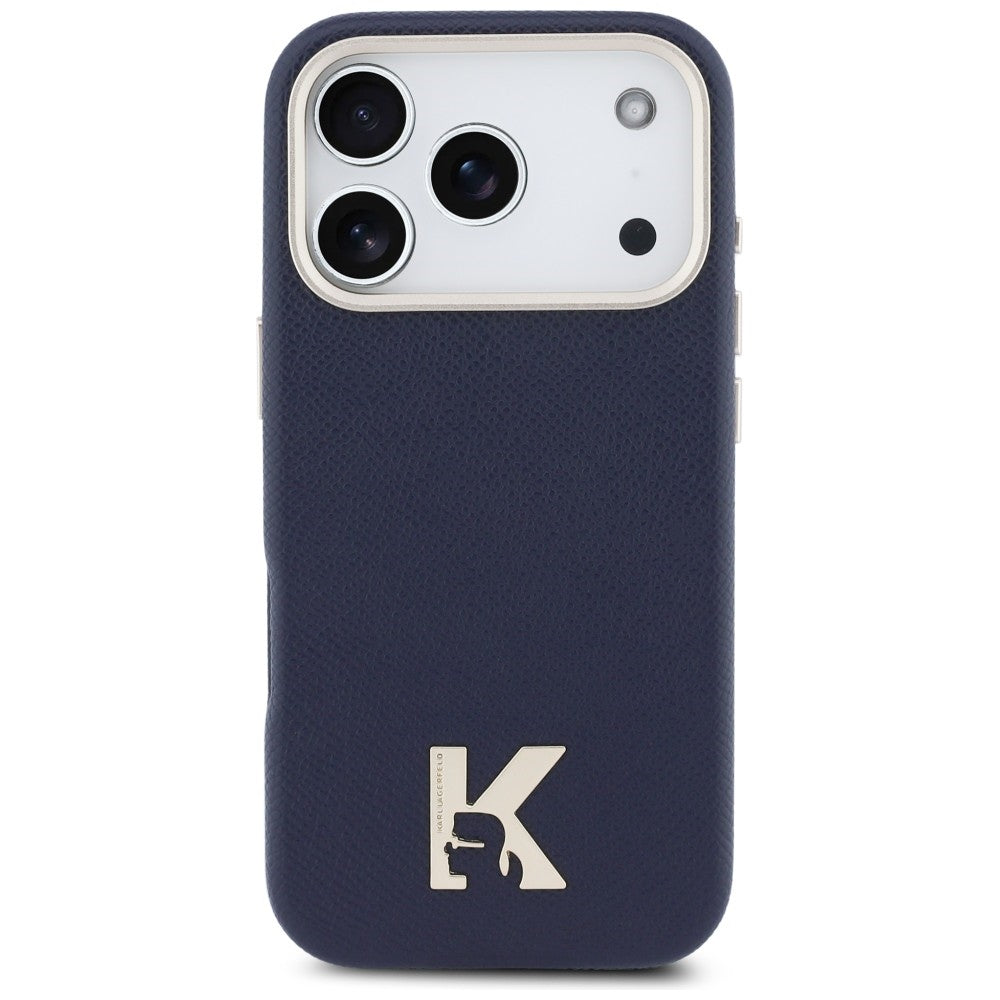 Futrola MagSafe za Apple iPhone 17 Pro, Karl Lagerfeld, Karl Head Logo, Plava