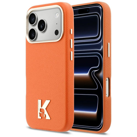 MagSafe futrola za Apple iPhone 17 Pro, Karl Lagerfeld, Karl Head Logo, Narančasta