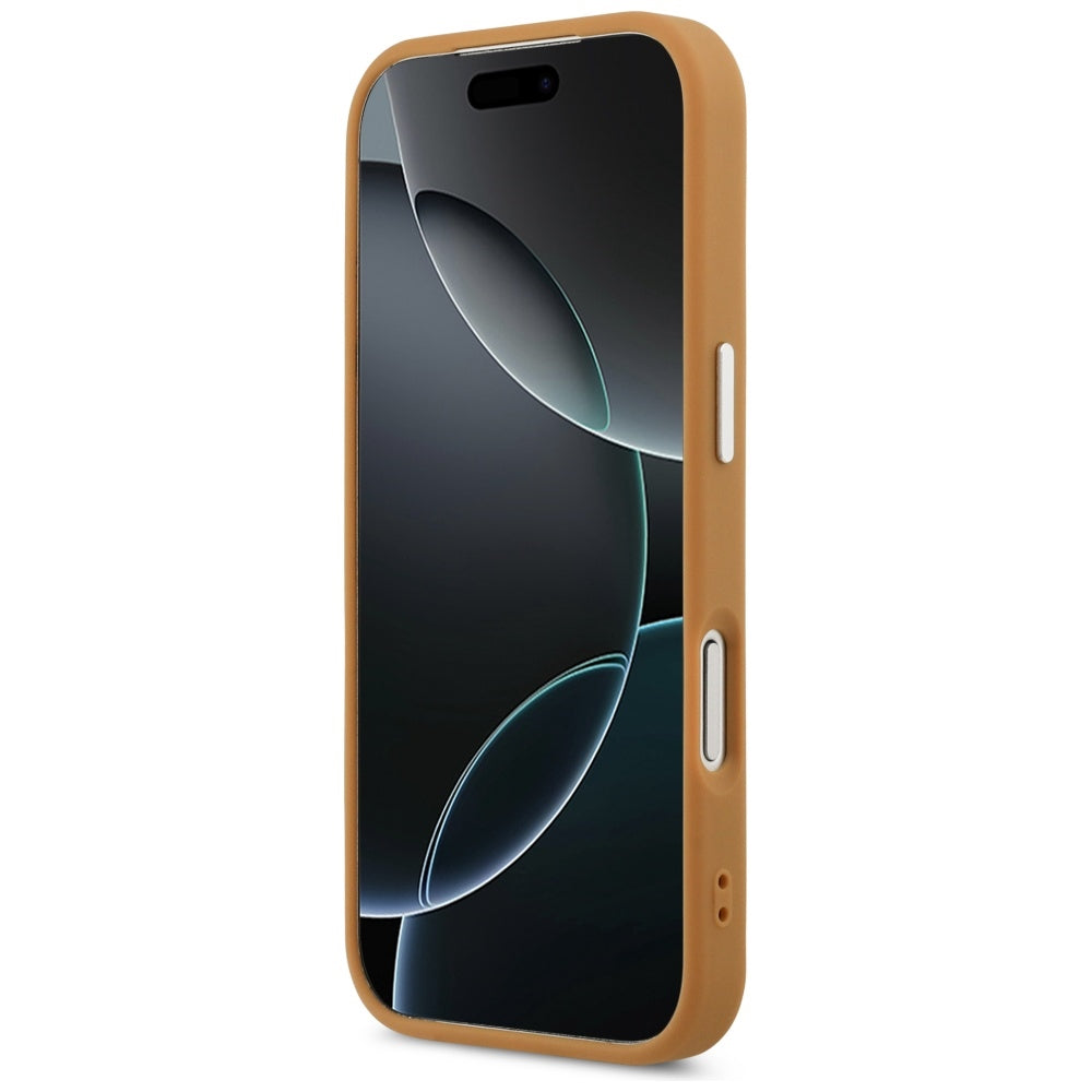 Futrola MagSafe za Apple iPhone 17 Pro, Karl Lagerfeld, Point & Metal Logo, Smeđa