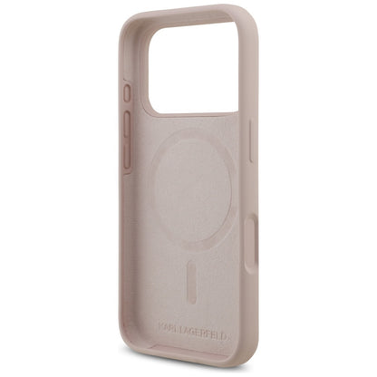 Futrola MagSafe za Apple iPhone 17 Pro, Karl Lagerfeld, Ring Karl & Choupette, Roza